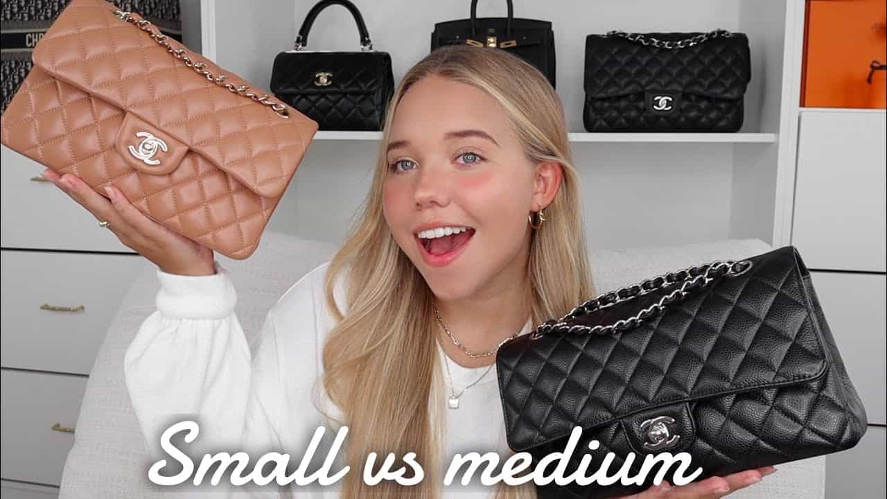 Chanel Classic Flap: Small vs. Medium - Choosing the Perfect Size and Style