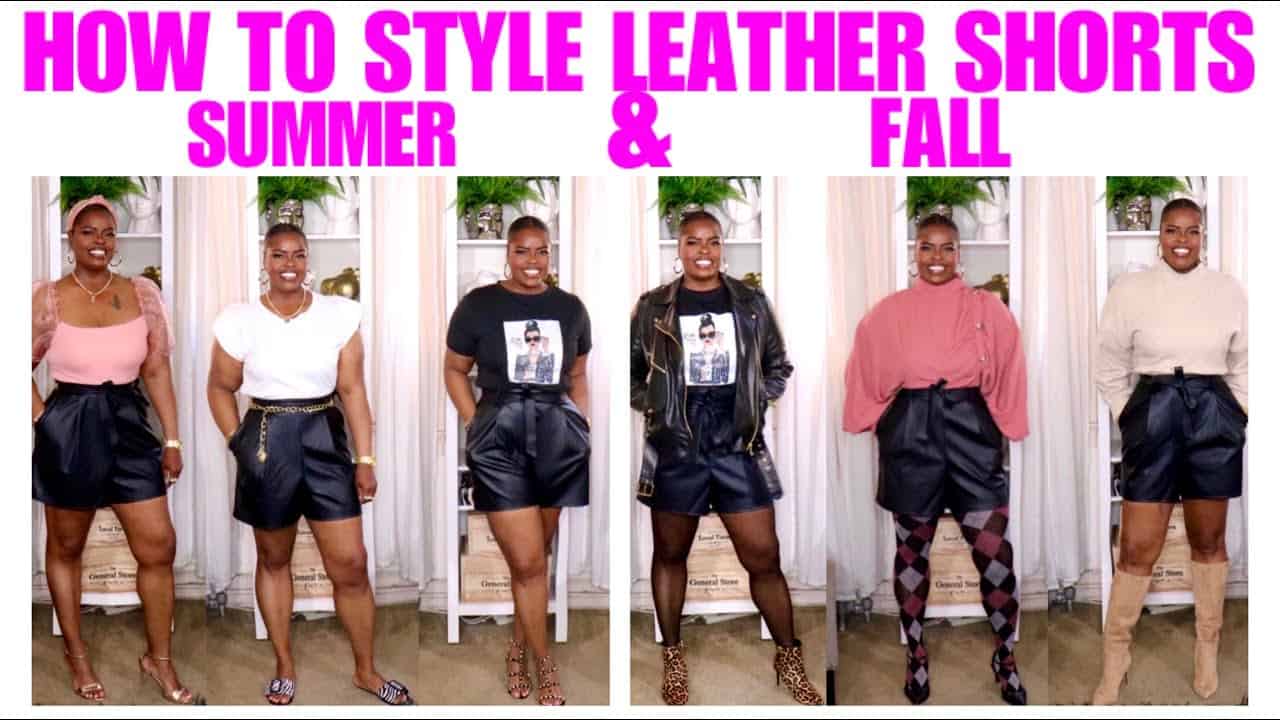 Styling the Perfect Outfit with Leather Shorts