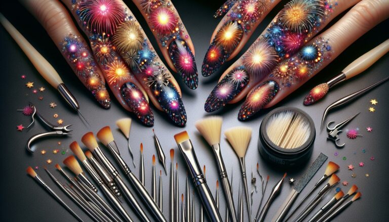 Firework Nail Art: Tips for Dazzling Designs