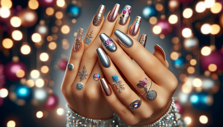 Nail Design for New Years: Sparkle with Style